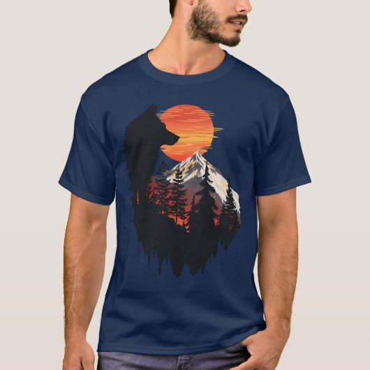 Klassieke verkenning van paden en Natuur T-shirt (Voorkant)