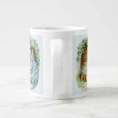 Klassieke verkoop van een landmuis grote koffiekop (Achterkant)