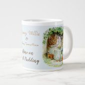 Klassieke verkoop van een landmuis grote koffiekop (Voorkant rechts)