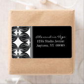 Klassieke verzendlabels voor bestraling etiket (Insitu)