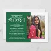 KLASSIEKE VETTE KLASSE VAN 2024 AFSTUDEREN UITNODI KAART (Voorkant)