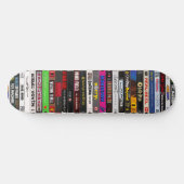 Klassieke VHS-tapes voor skateboard (Horizontaal)