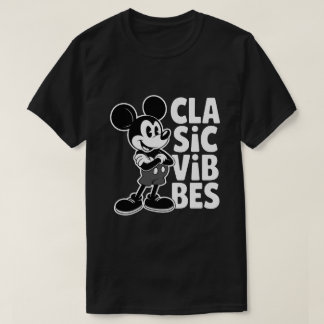 Klassieke Vibe Retro Cartoon Muis T-Shirt Design, 