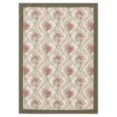 Klassieke Victoriaans Damask Warm uitnodigende sfe Tafelkleed (Voorkant)