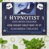 Klassieke  Victoriaans Hypnotist Theedoek (Gevouwen)