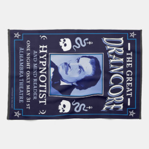 Klassieke Victoriaans Hypnotist Theedoek