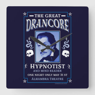 Klassieke  Victoriaans Hypnotist  Vierkante Klok