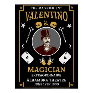 Klassieke Victoriaans magische posters