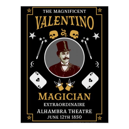 Klassieke  Victoriaans magische posters (Voorkant)
