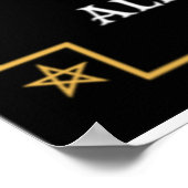 Klassieke  Victoriaans magische posters (Hoek)