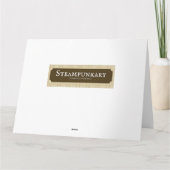 Klassieke Victoriaans Rozen Lily van de Valley Rom Kaart (Achterkant)