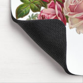 Klassieke Victoriaans Rozen Lily van de Valley Rom Muismat (Hoek)