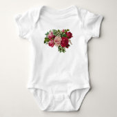 Klassieke Victoriaans Rozen Lily van de Valley Rom Romper (Voorkant)
