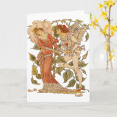 Klassieke victoriaanse kunst, Roos door Walter Cra Kaart (Gele Bloem)