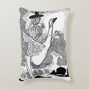 Klassieke Victoriaanse Mother Goose van Charles Ro Accent Kussen