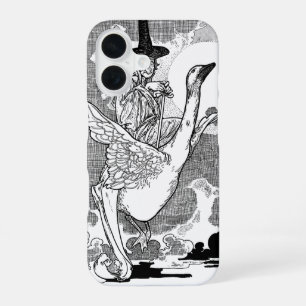 Klassieke Victoriaanse Mother Goose van Charles Ro iPhone 16 Hoesje