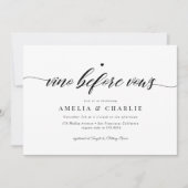 Klassieke video voor Vows koppels Vrijgezellenfees Kaart (Voorkant)