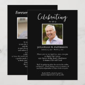 Klassieke viering van het leven Foto's Aangepast g Kaart (Voorkant / Achterkant)