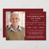 KLASSIEKE VIERING VAN HET LEVEN GEDENKDAG KAART (Voorkant / Achterkant)