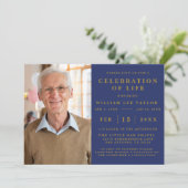 KLASSIEKE VIERING VAN HET LEVEN GEDENKDAG KAART (Staand voorkant)