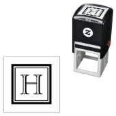 Klassieke Vierkante Monogram Stempel (In situ)