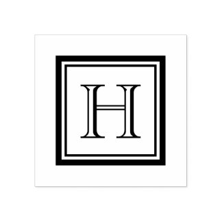 Klassieke Vierkante Monogram Stempel