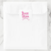 Klassieke vierkante stickers 1,5 inch (Tas)