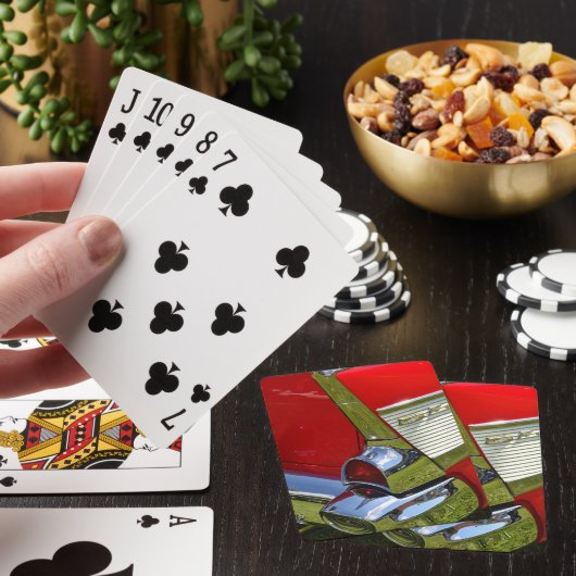 KLASSIEKE VIJFTIGER AUTO POKERKAARTEN (Insitu)