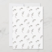 klassieke  vijgenmonogram - krest - stellen kaart (Achterkant)