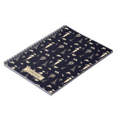 Klassieke Vintage 50's Mode Notitieboek (Linkerzijde)