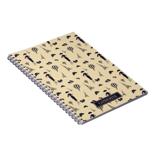 Klassieke Vintage 50's Mode Notitieboek (Rechterzijde)