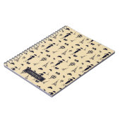 Klassieke Vintage 50's Mode Notitieboek (Linkerzijde)