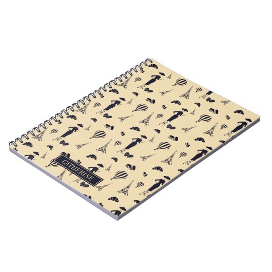 Klassieke Vintage 50's Mode Notitieboek (Linkerzijde)