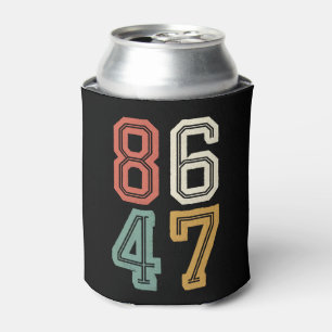 Klassieke Vintage 86 47 Anti Trump 2024 Verwijdere Blikjeskoeler
