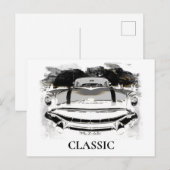 *~* Klassieke Vintage Antiek van Retro Briefkaart (Voorkant / Achterkant)