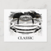 *~* Klassieke Vintage Antiek van Retro Briefkaart (Voorkant)