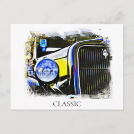 *~* Klassieke Vintage Antieke Schilderij Sterke Au Briefkaart