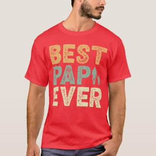 Klassieke Vintage Beste Pap Ever Kleinzoon kleinki T-shirt
