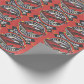 Klassieke Vintage Cadeaupapier (Hoek)