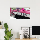 Klassieke Vintage Car Poster (Thuiskantoor)