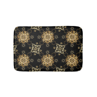 Klassieke Vintage: Golden Oriental Naadloos. Badmat