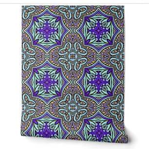 Klassieke vintage multikleur "Ratti_Creative_Arts" Behang