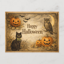 Klassieke Vintage Oogst Halloween