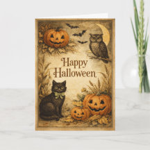 Klassieke Vintage Oogst Halloween
