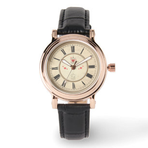 Klassieke Vintage Romeinse Numerieke horloge
