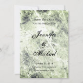 Klassieke Vintage Save the Date Trouwkaart (Voorkant)