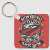 Klassieke Vintage Sleutelhanger (Voorkant)