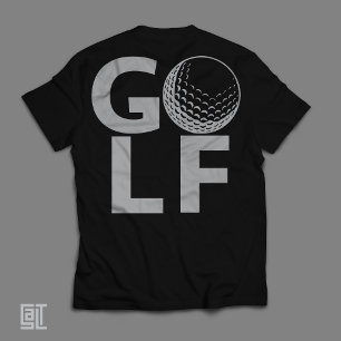 Klassieke Vintage Teeing It Up Golf T-shirt