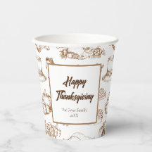 Klassieke Vintage Thanksgiving Minimalistische Rus