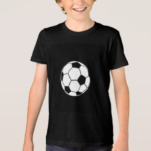 Klassieke Vintage Voetbal Distressed Sport Illustr Tri-Blend Shirt